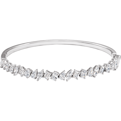 Ada Multi Shape Lab Grown Diamond Bangle