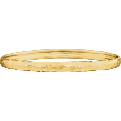 Hammered Bangle