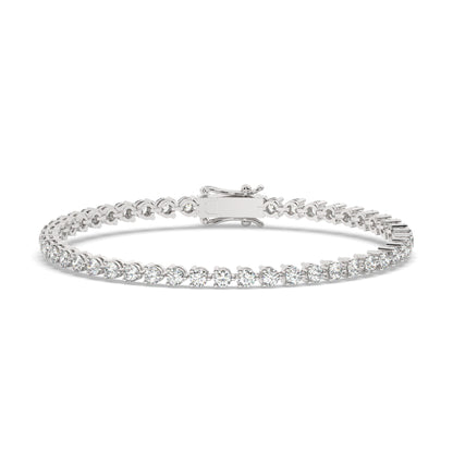 Three Prong Tennis Bracelet