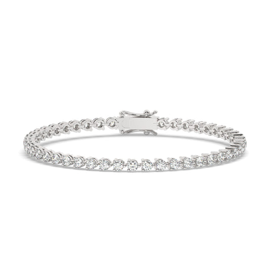 Three Prong Tennis Bracelet