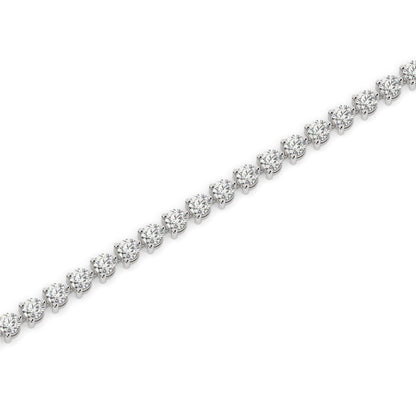 Three Prong Tennis Bracelet