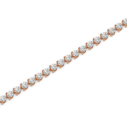 Three Prong Tennis Bracelet