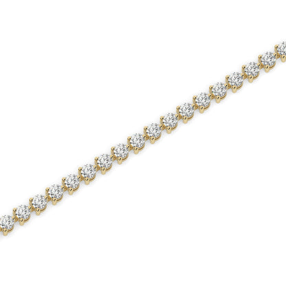 Three Prong Tennis Bracelet
