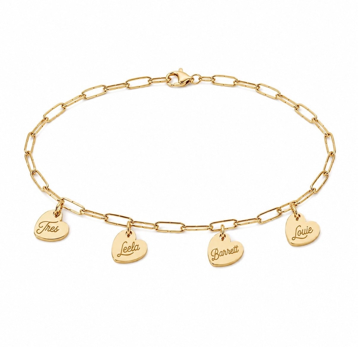 Honey's Heart Charm Bracelet
