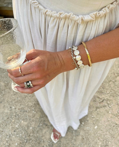 Hammered Bangle