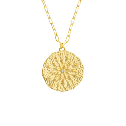 Sand Dollar Medallion Necklace
