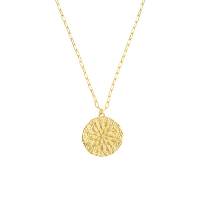 Sand Dollar Medallion Necklace
