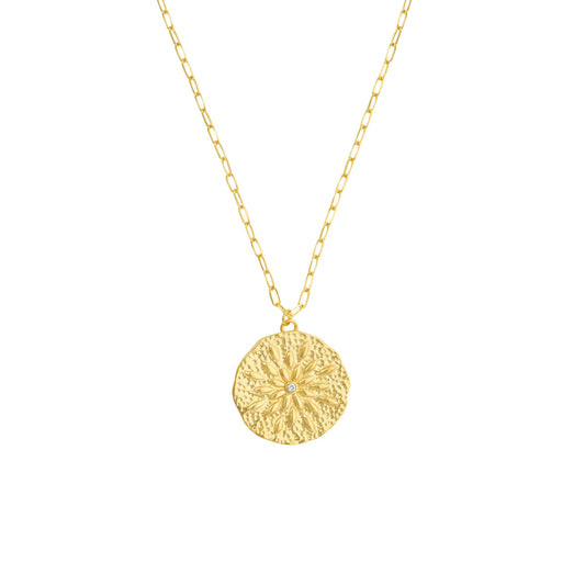 Sand Dollar Medallion Necklace