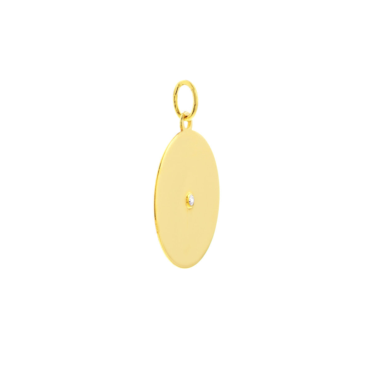 Diamond Disc Charm