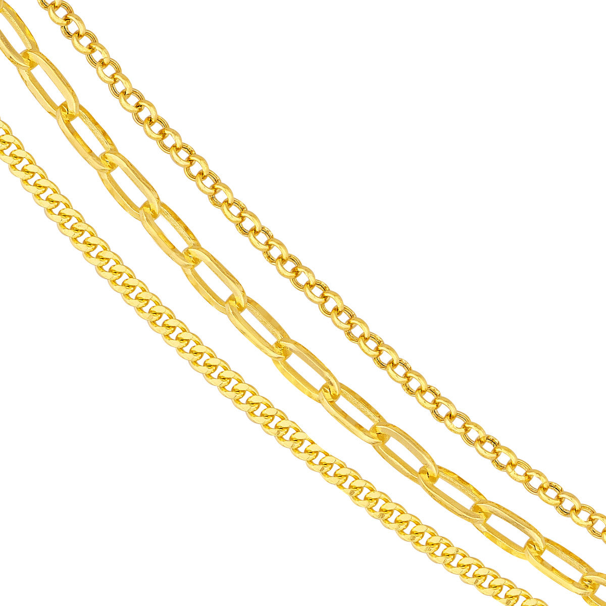 Triple Chain Necklace