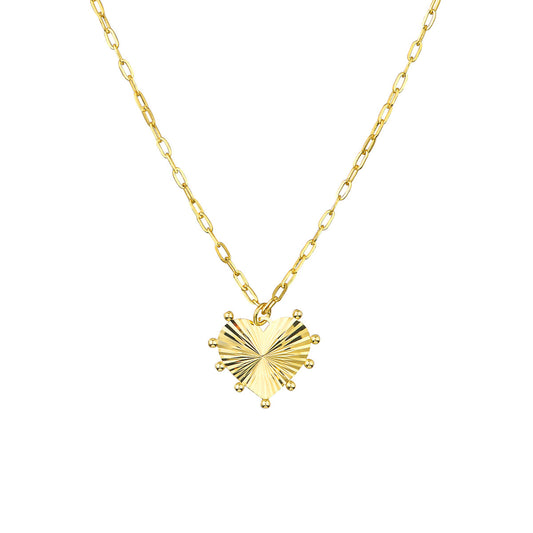 Heart Medallion Necklace