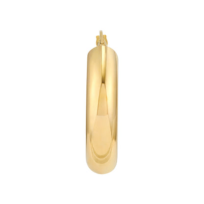 Oval Hoop Earrings