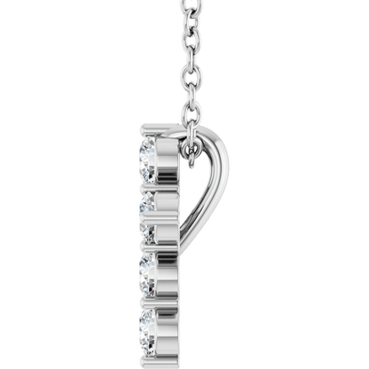 Campbell Diamond Cross Necklace