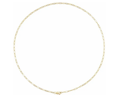 Mini Paperclip Chain necklace