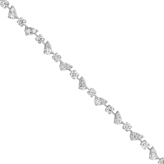 Lottie Multi Stone Diamond Bracelet
