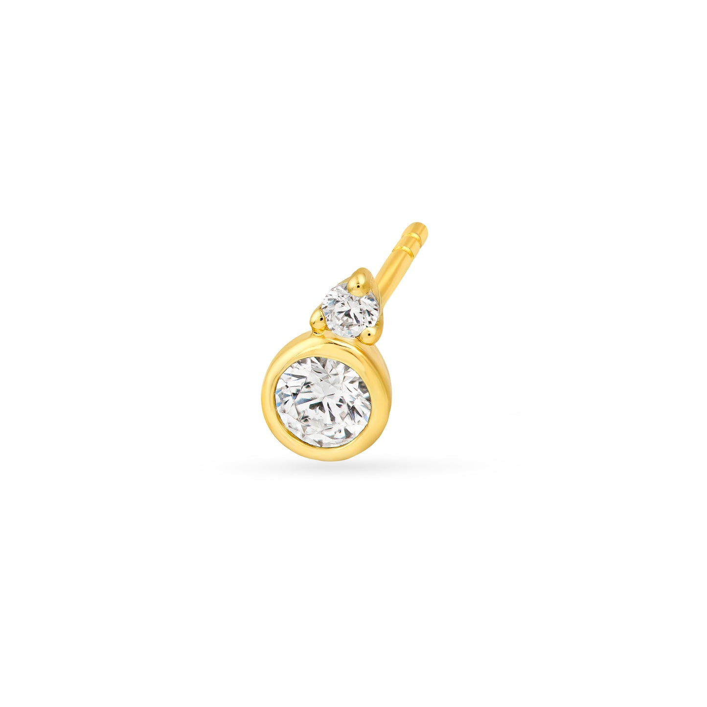 Taylor Bezel Diamond Studs
