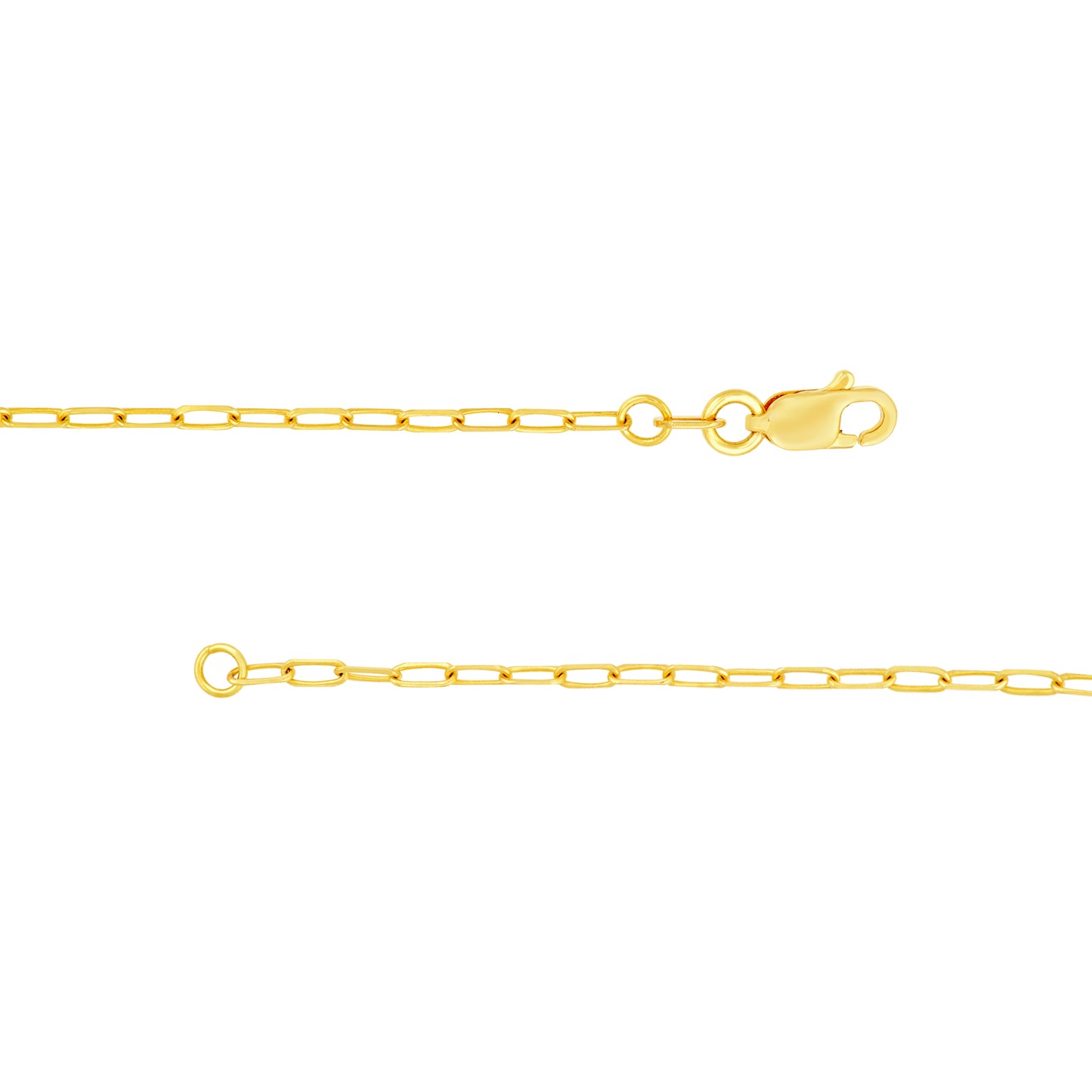Tilly Paperclip Marquise Pendant Necklace