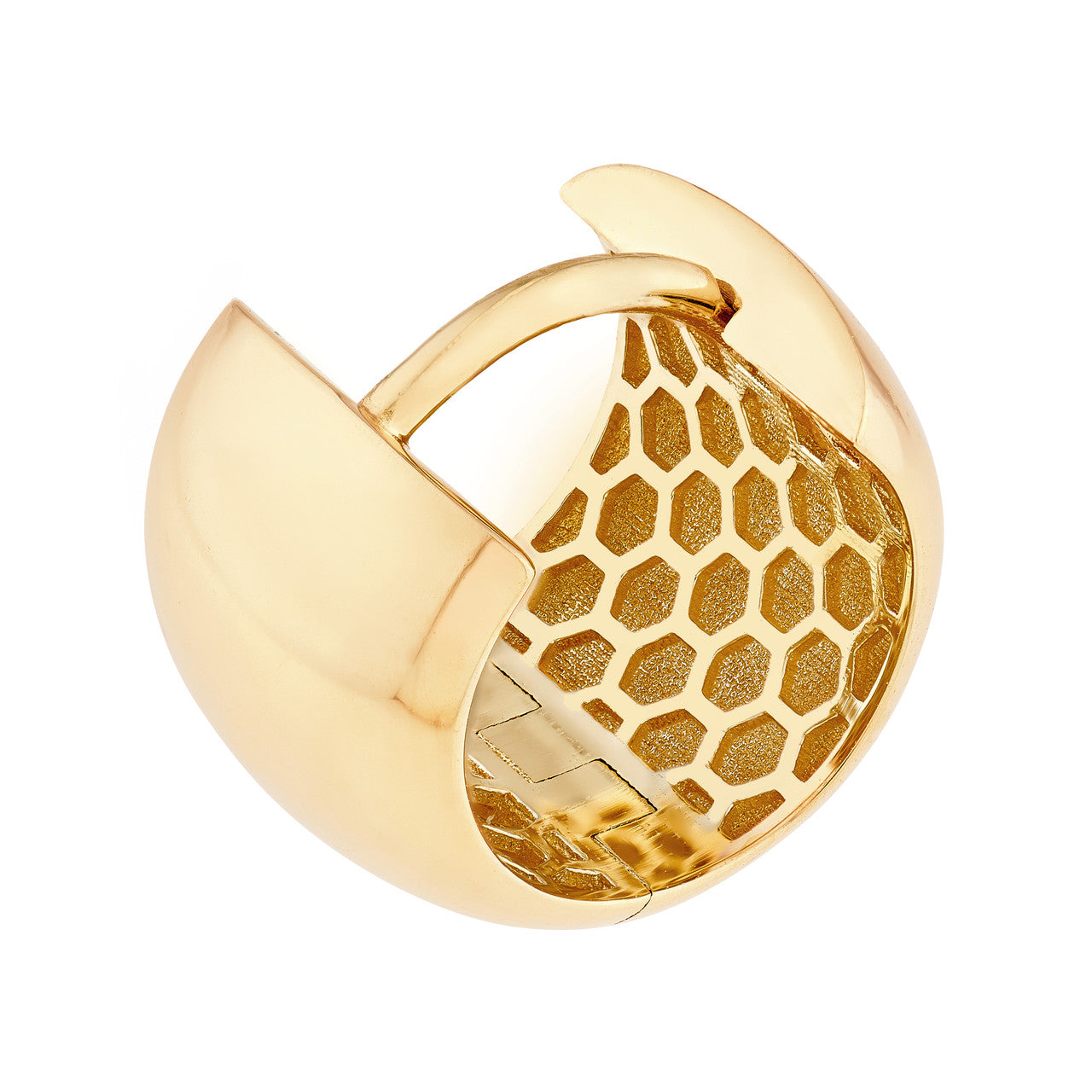 Cigar Hoop Earrings