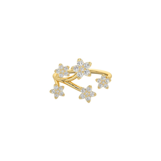 Diamond Posy Ring