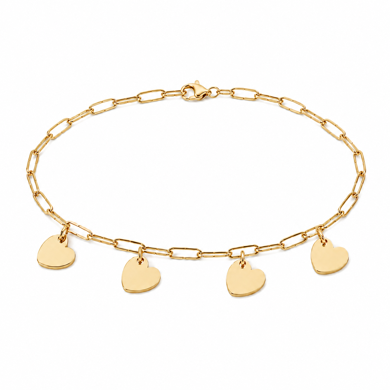 Honey's Heart Charm Bracelet