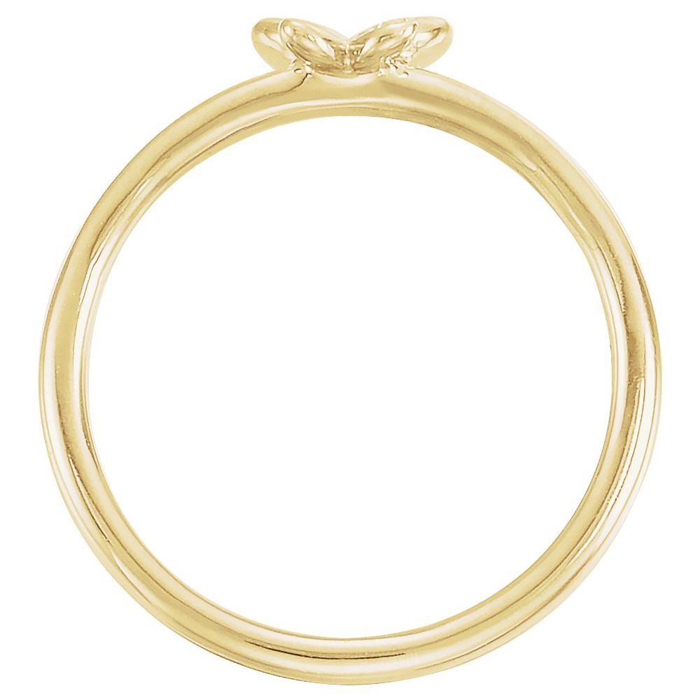 Mini Diamond Butterfly Ring