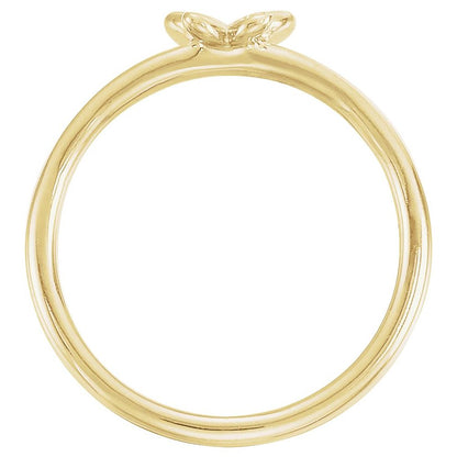 Mini Diamond Butterfly Ring