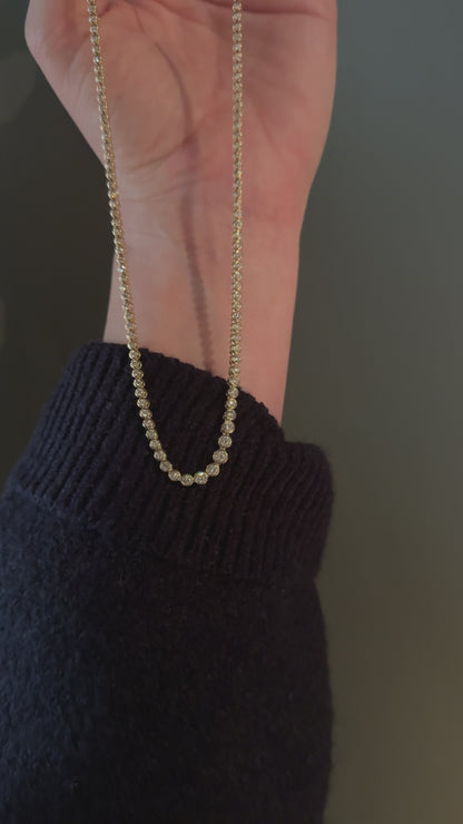 Harriet Diamond Tennis Necklace