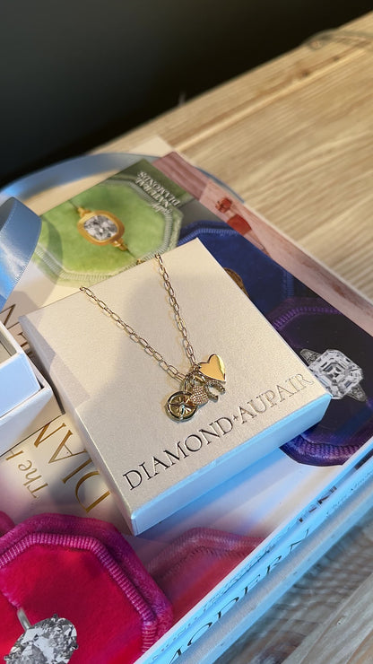Mini Paperclip Chain necklace