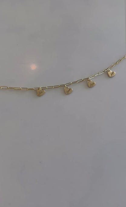 Honey's Heart Charm Bracelet