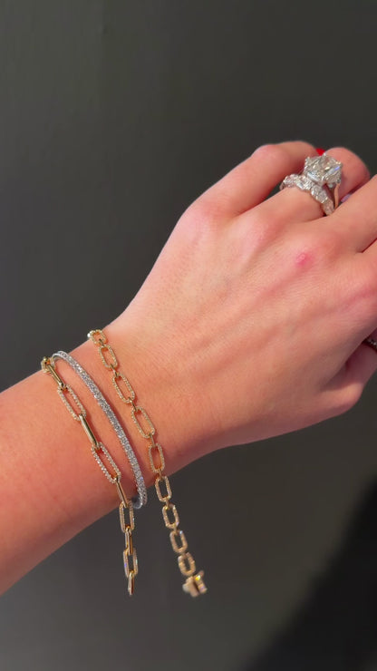 Linden Diamond Flex Bangle