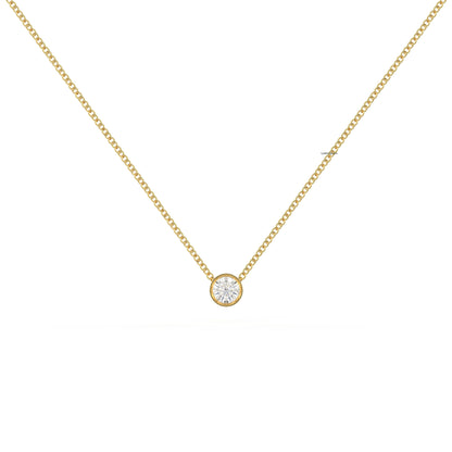 Diamond Solitaire Necklace