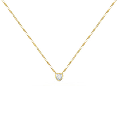 Diamond Solitaire Necklace