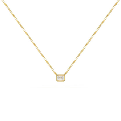 Diamond Solitaire Necklace
