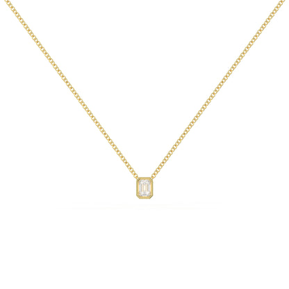 Diamond Solitaire Necklace