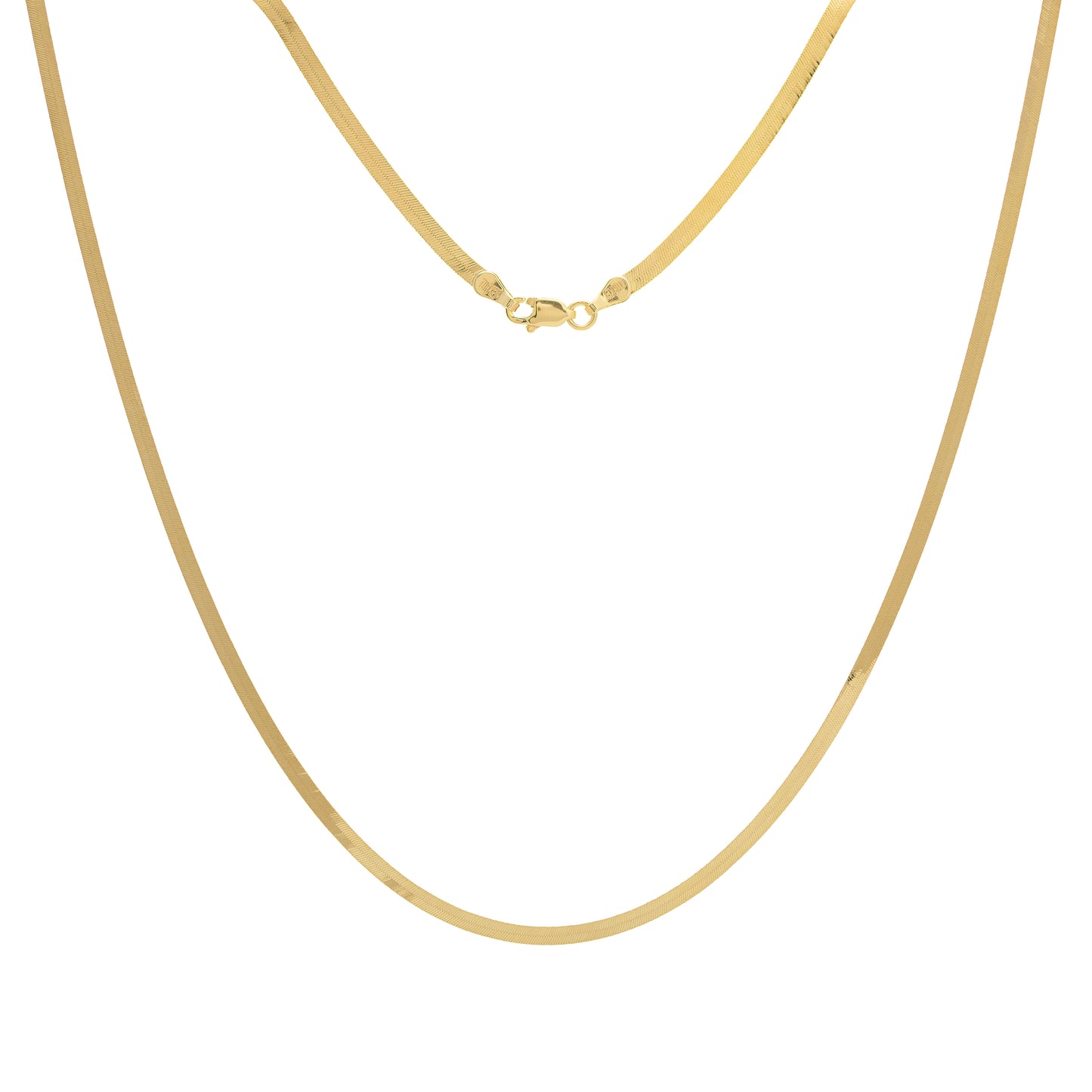 Herringbone Chain Necklace