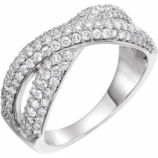 Diamond Overlap Ring