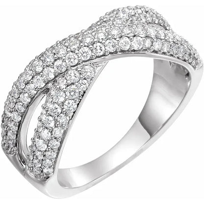 Diamond Overlap Ring