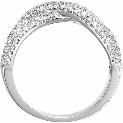 Diamond Overlap Ring