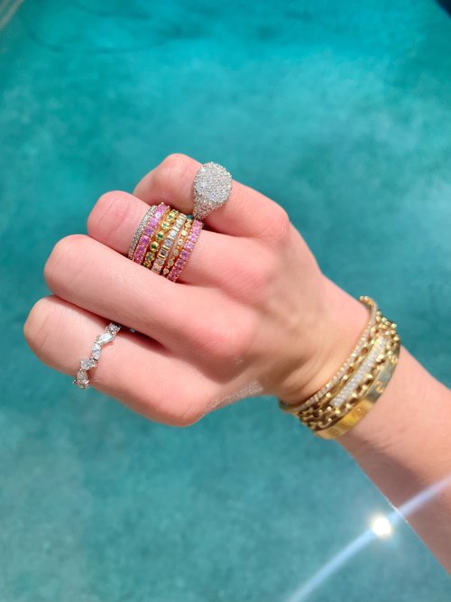 MIXED SHAPE DIAMOND BAND