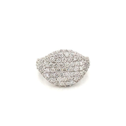 Frosted Signet Ring