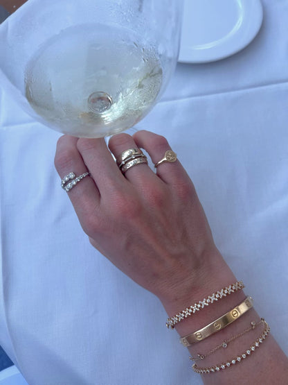 Thin Diamond Cigar Band