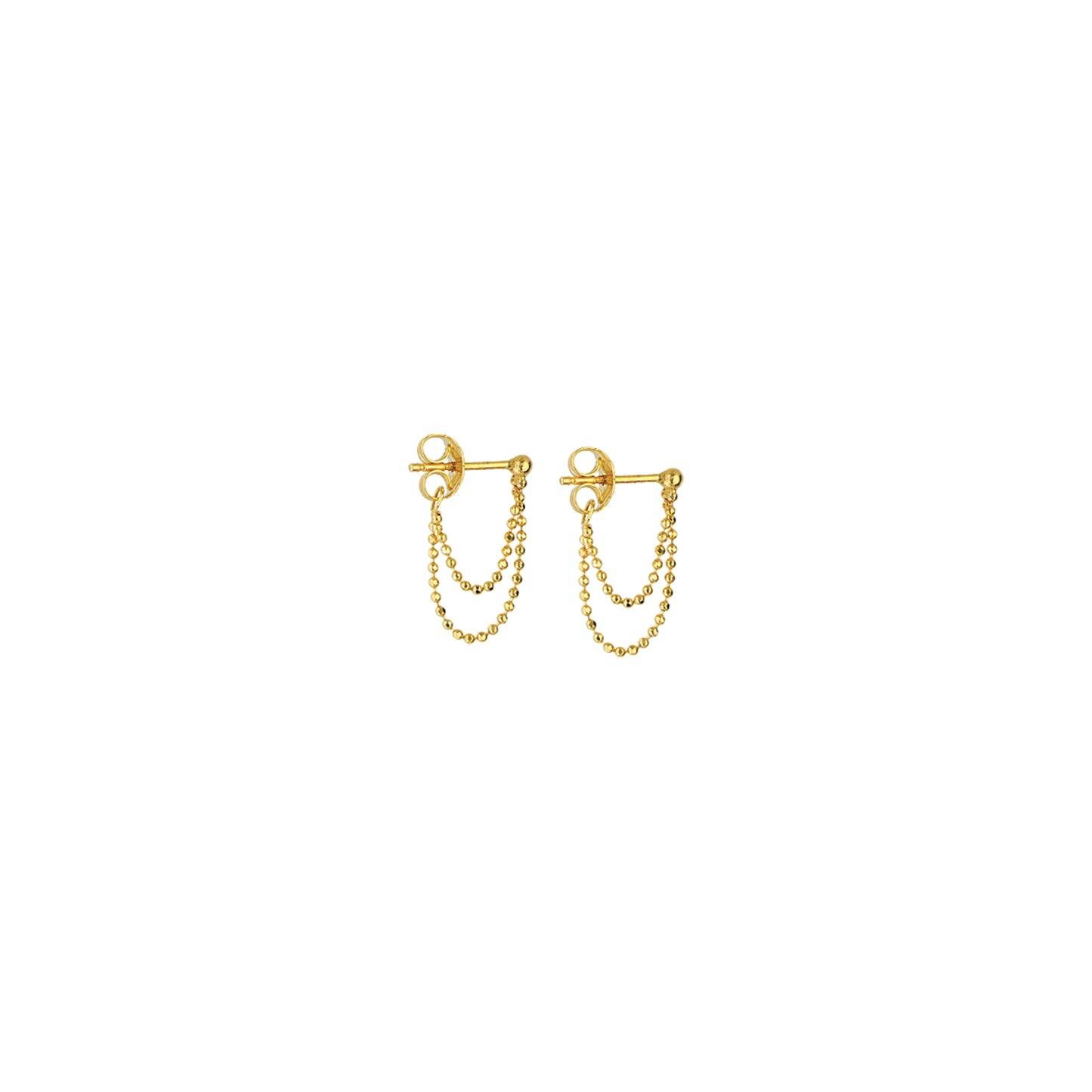 Beaded Chain Earrings
