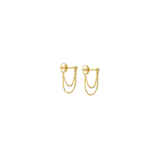 Beaded Chain Earrings