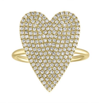 extra love heart ring