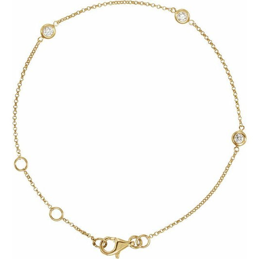 diamond station bracelet