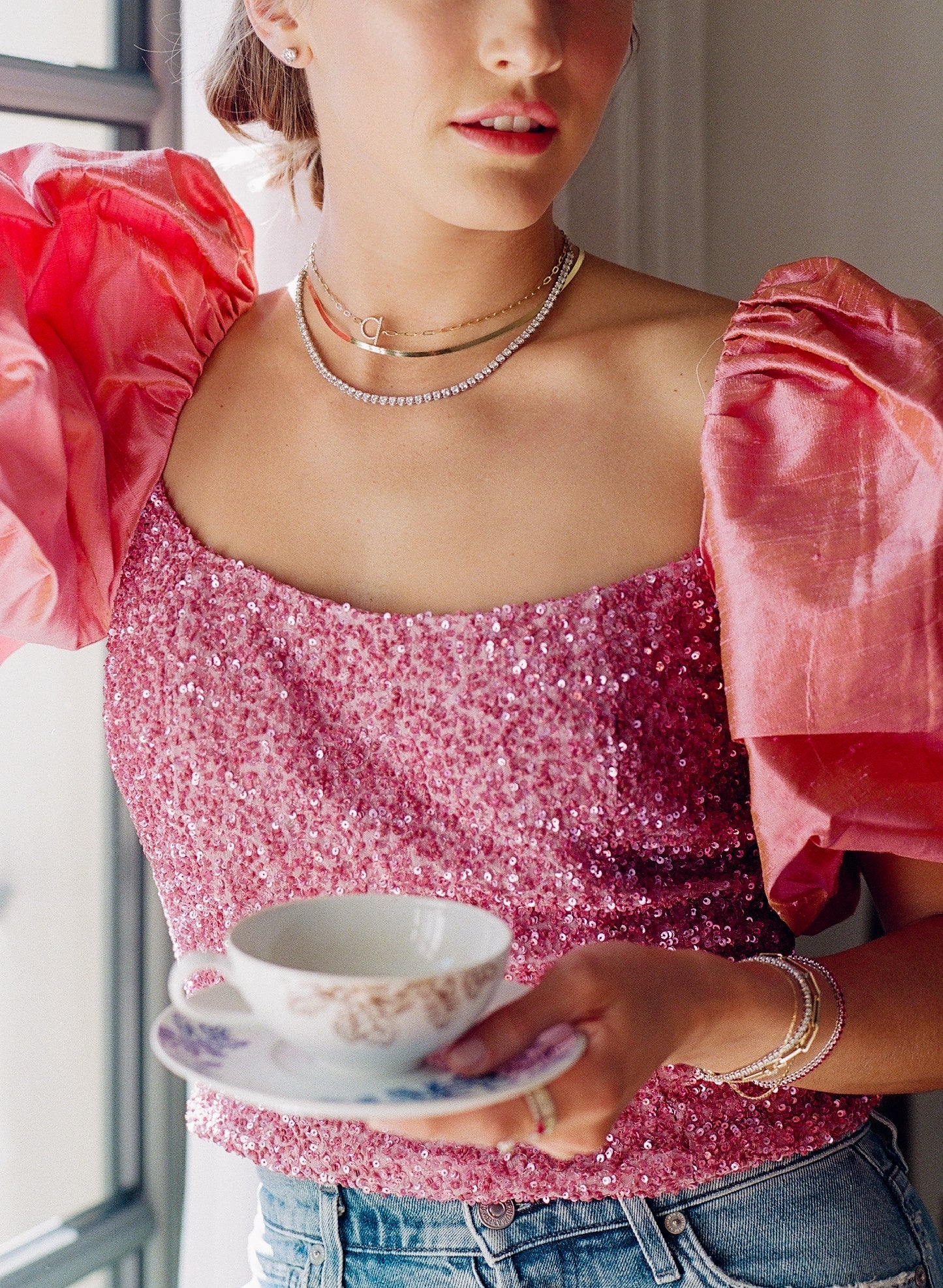Herringbone Chain Necklace