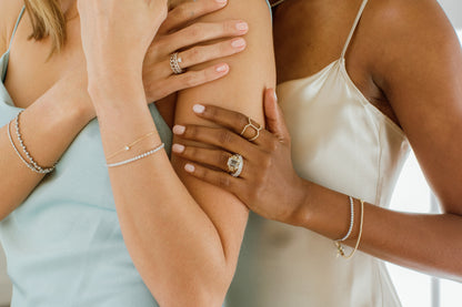 Diamond Bolo Tennis Bracelet