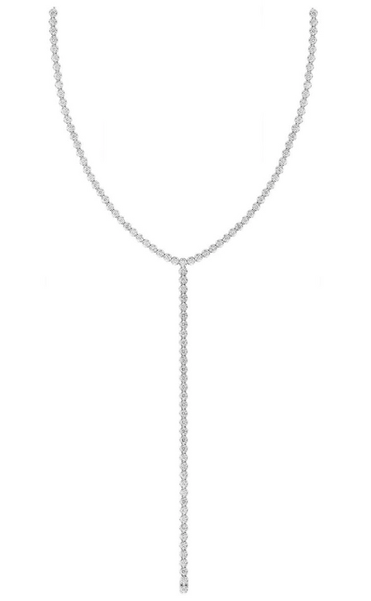 Diamond Tennis Lariat