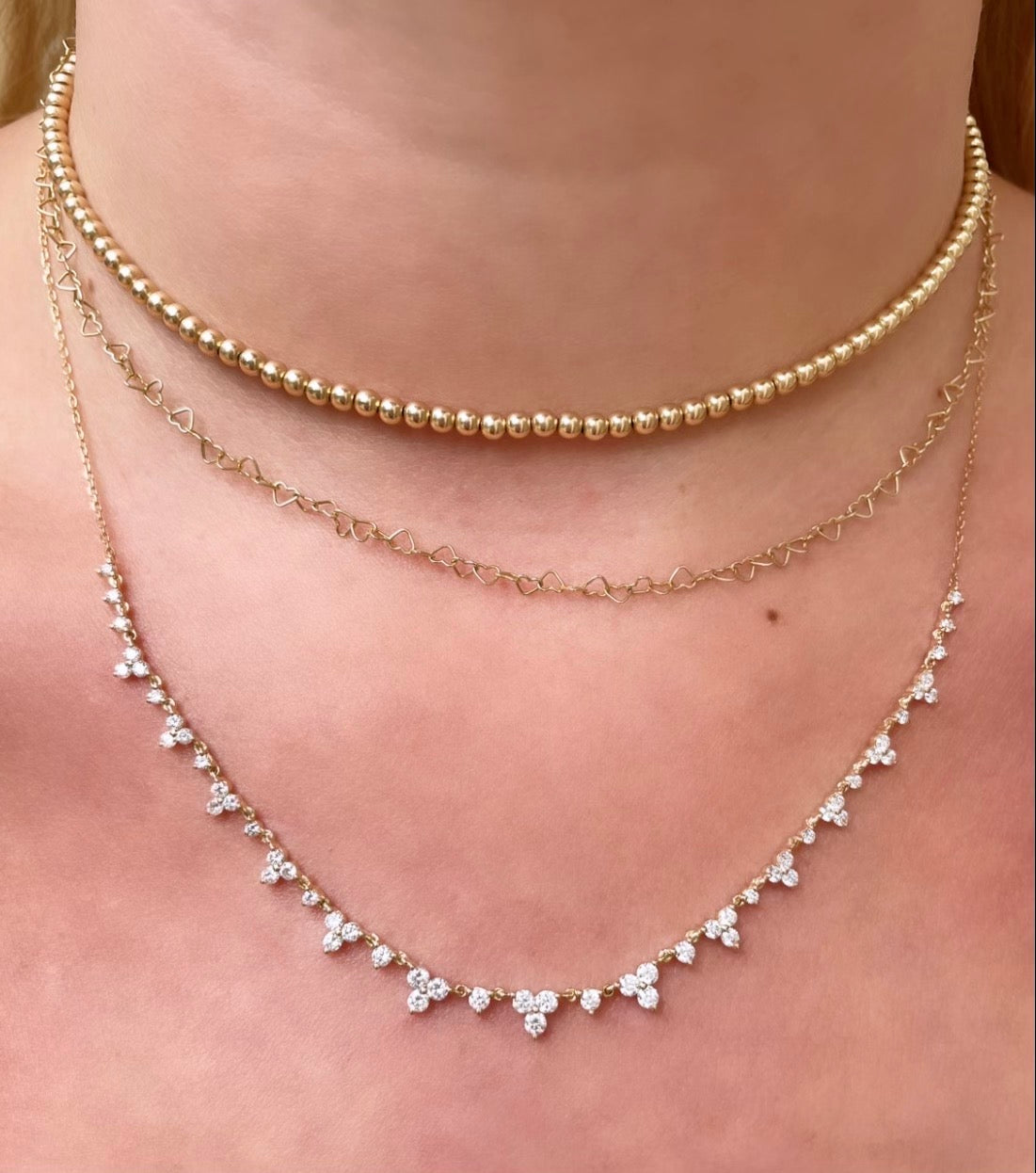 Flocked Flora Necklace