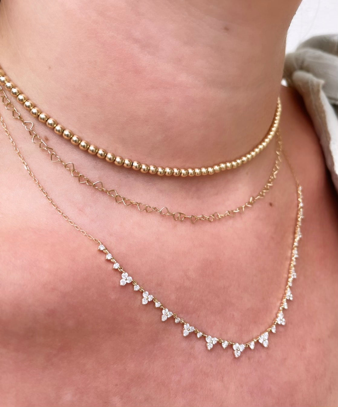 Flocked Flora Necklace